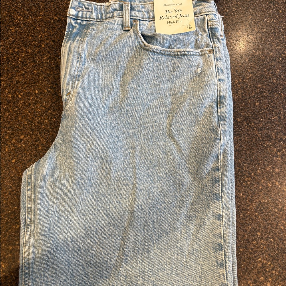 Abercrombie & Fitch Relaxed Blue Jeans Classic Denim